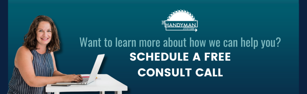 Schedule a free consult about starting a handyman business with The Handyman System